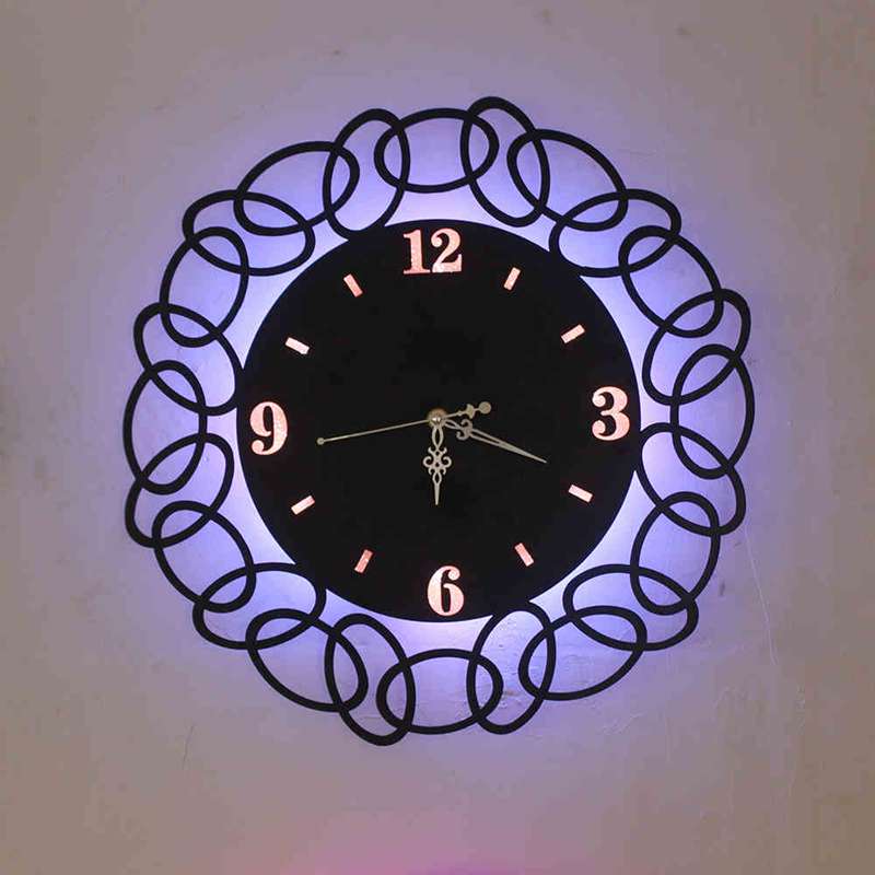 ð    TV Ʈ õ ö  Morden  Ž ħ   AC 90-260V LED/New Arrival Clock Wall Lamps LED Warm TV Loft Angel Iron Morden Simple Living Ro
